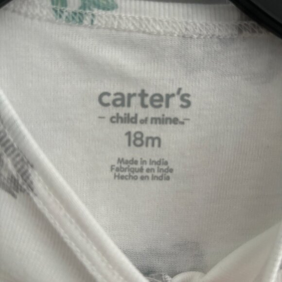 Carter's Child of Mine Baby Boy Romper, One-Piece, Koala Bear, Size 12m & 18m - Picture 6 of 6